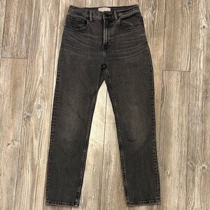 Everlane Dark Gray Cheeky Crop Jeans